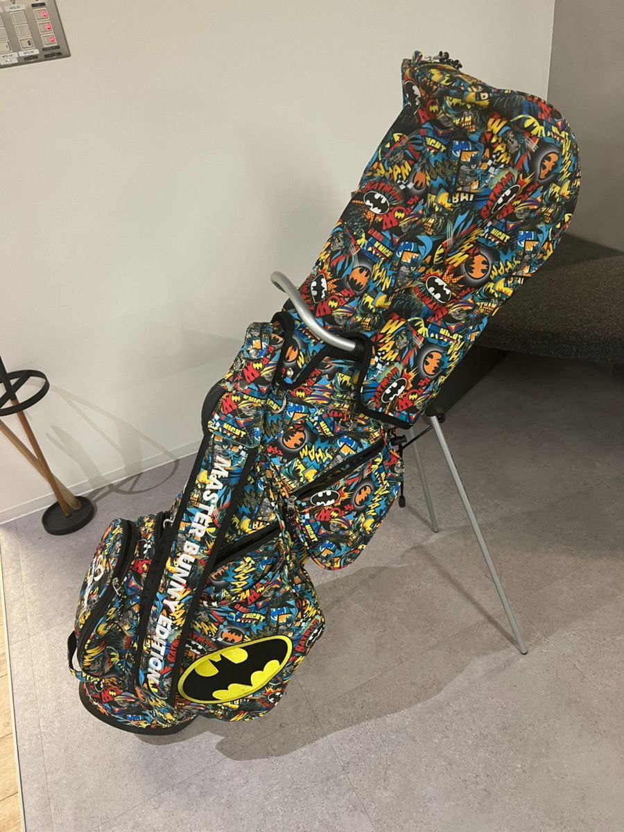 限定品 コラボ マスターバニーエディション バットマン キャディバッグ