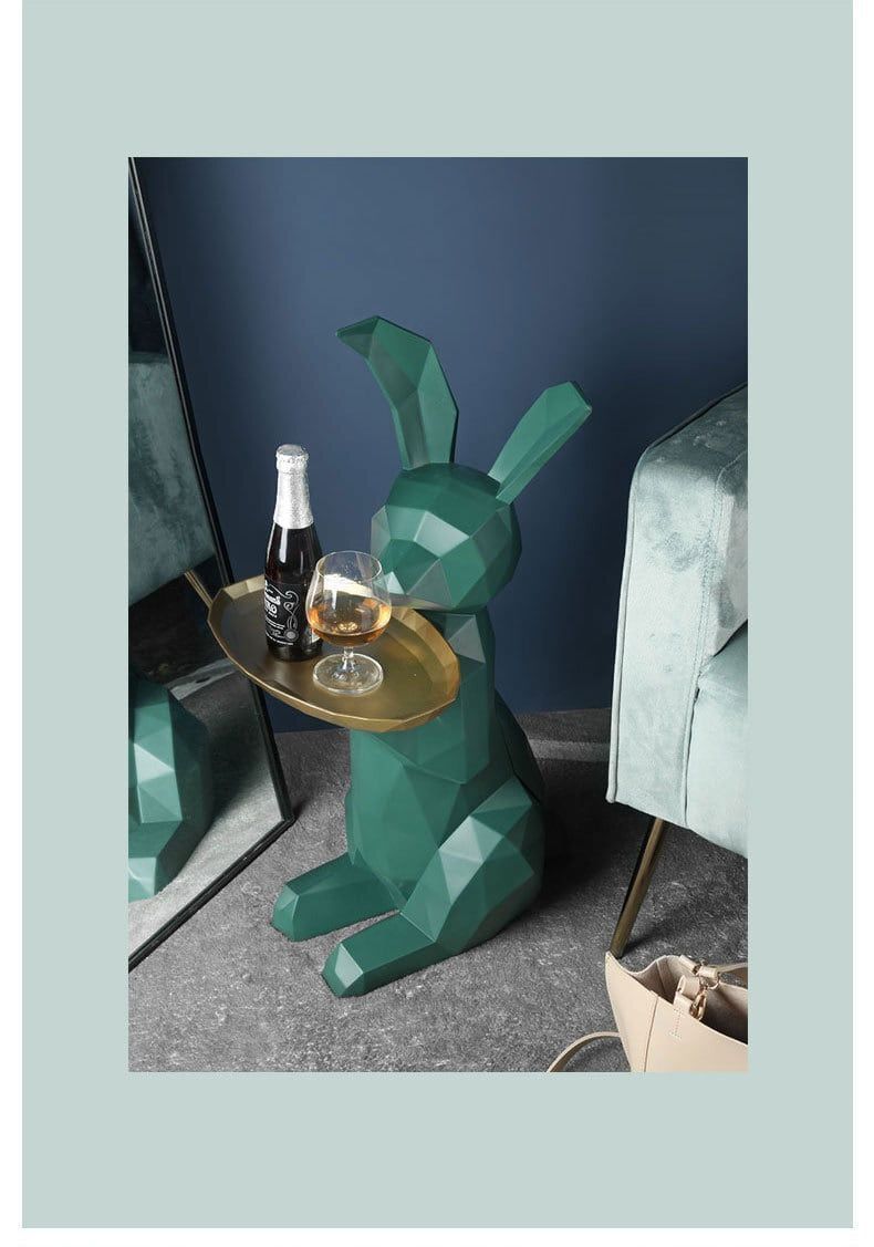 クリエイティブなウサギの収納トレイ