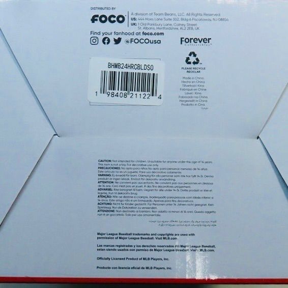 新品】フォコ 大谷翔平 ホームラン・セレブレーション ボブルヘッド 324個限定 新品】FOCO フォコ 大谷翔平 ホームラン・セレブレーション