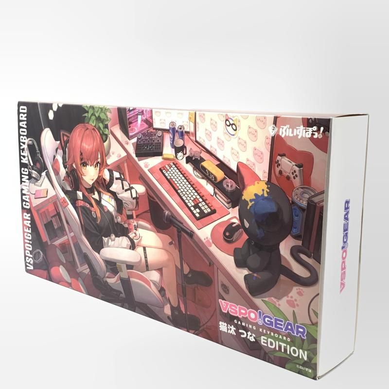 【新品未開封】猫汰つな ゲーミングキーボード ぶいすぽっ！ VSPO！ GEAR 新品未開封】猫汰つな ゲーミングキーボード ぶいすぽっ！ VSPO