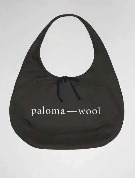paloma-wool パロマウール エコバッグ オリーブグリーン - メルカリ