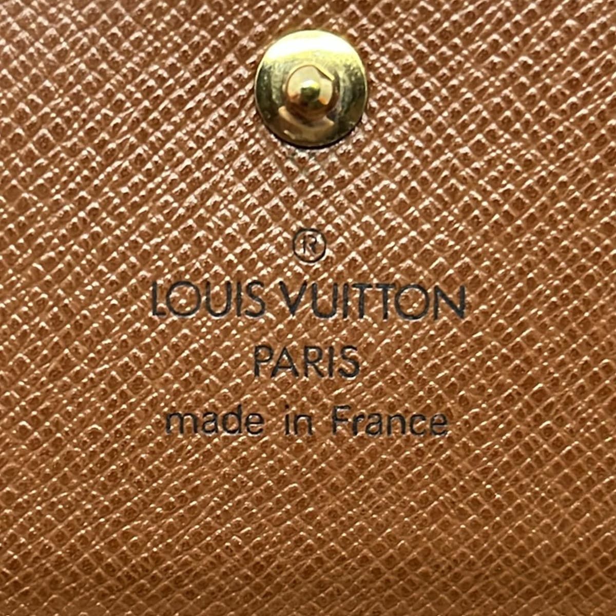 LOUIS VUITTON(ルイヴィトン) Wホック財布 モノグラム ポルト
