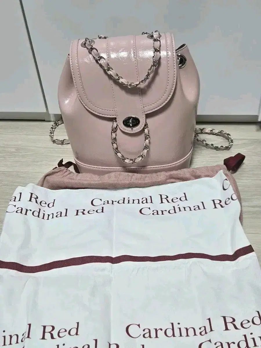 Cardinal Red カーディナルレッド Hawoo-A Bag ミュートピンク