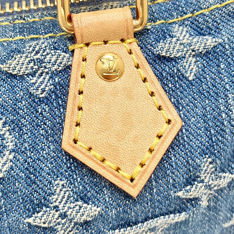 LOUISVUITTON ルイヴィトン モノグラム デニム ナノ・スピーディ