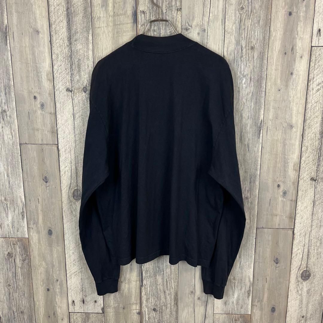 KANYE WEST カニエウエスト モックネック 長袖 Tシャツ ロンT