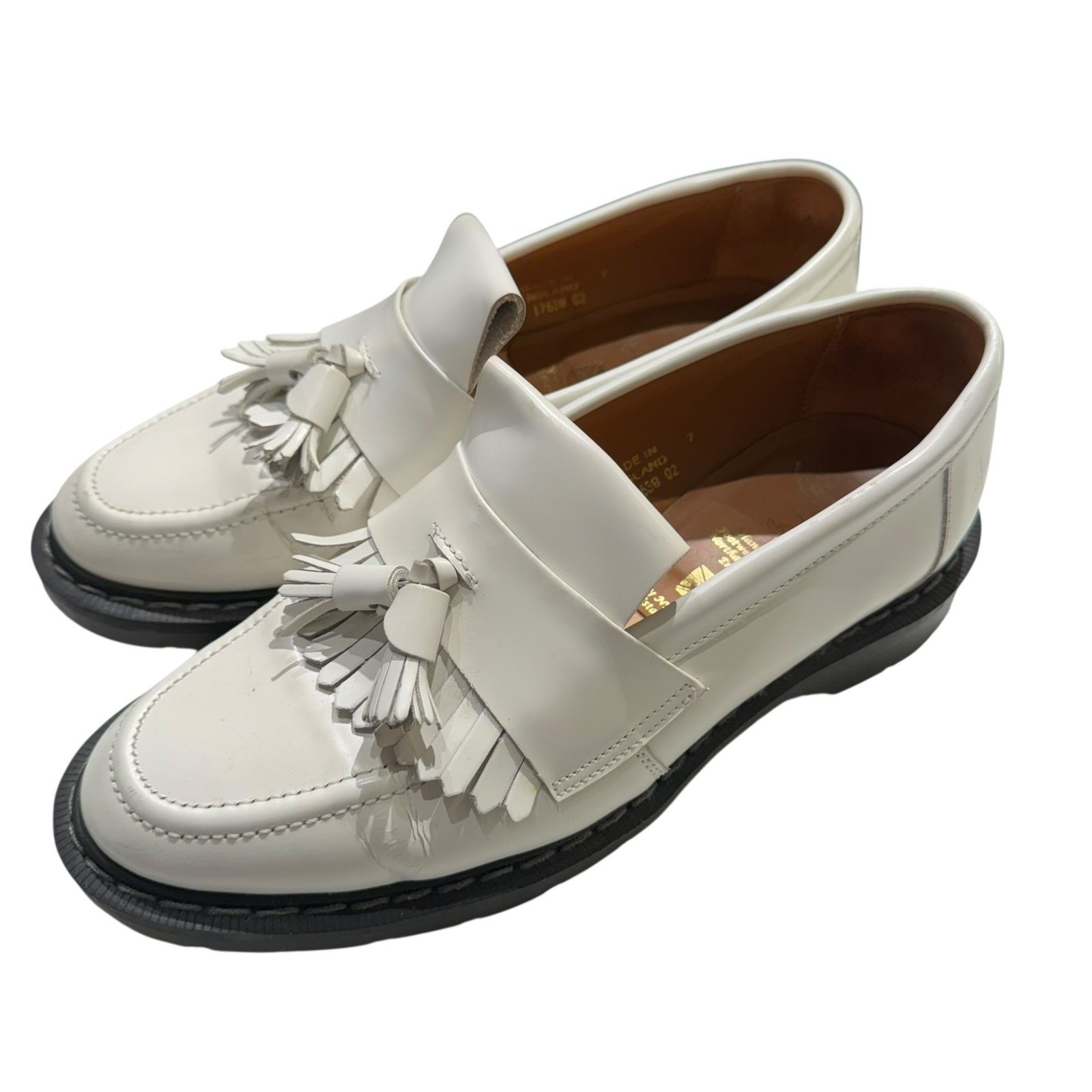 NOAH ノア ⑤ SOLOVAIR TASSEL LOAFER メンズ ホワイト 7