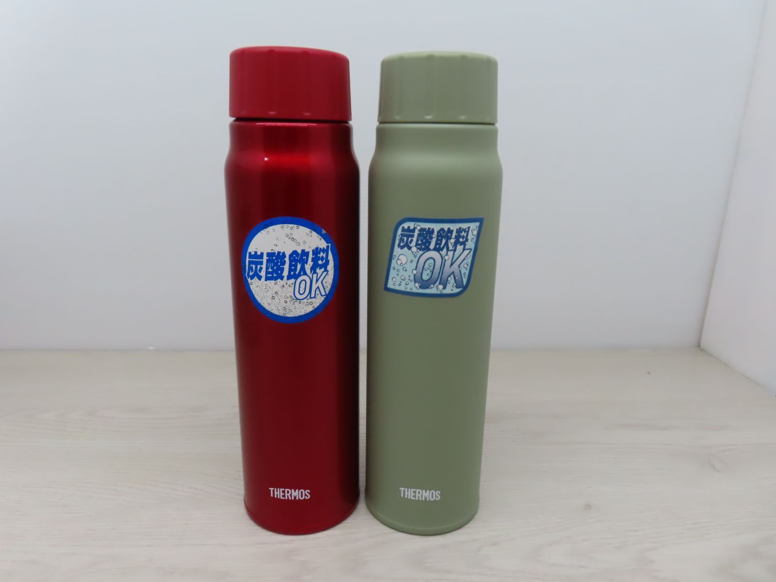 【未使用・展示品】THERMOS サーモス　保冷炭酸飲料ボトル 500ml 　2個セット　(B7-5)