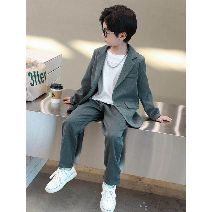 卒業式 男児 170 （スーツ 170 男の子 キッズフォーマルの人気