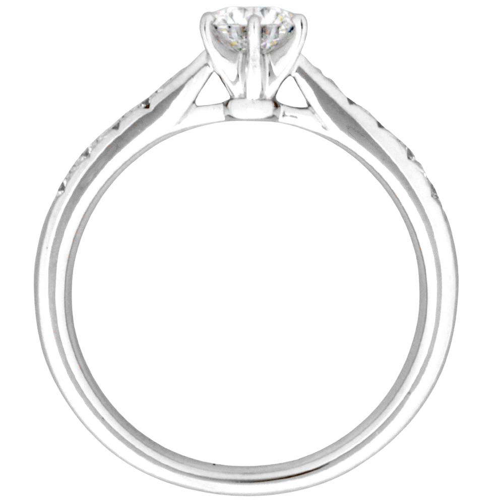 【原価ぶっ壊し割引】ソリティアリング 婚約指輪】Pt950 ダイヤモンド リング (0.20~0.24ct/D/VS1