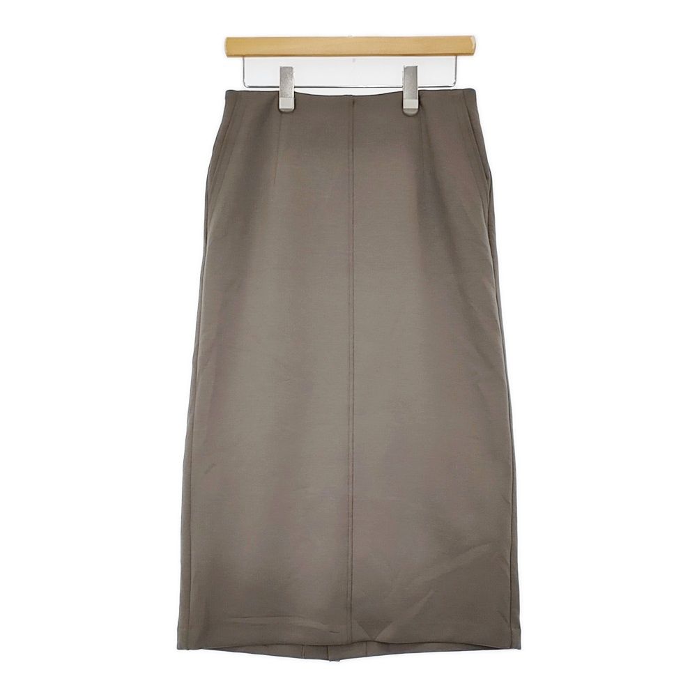 BEARDSLEY ♥品 ダンボールタイトスカート サイズ2 定価18700円 ロングスカート 24AW グレー レディース ビアズリー 5-1011T♪