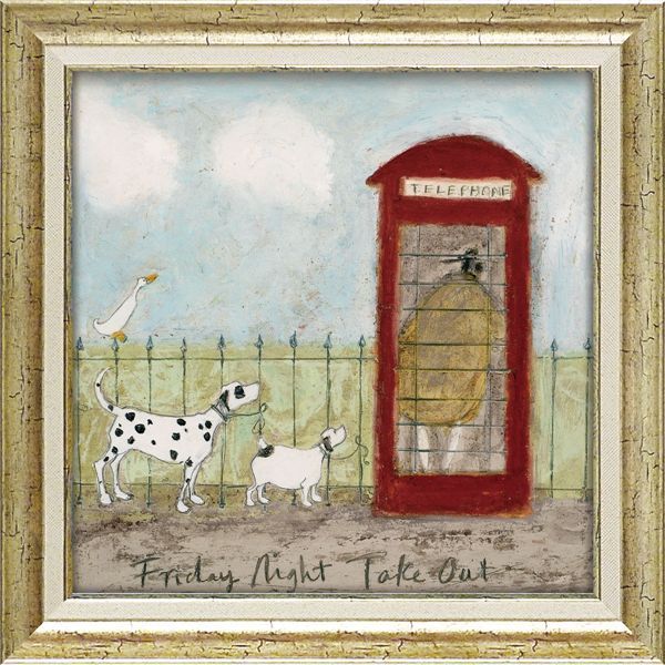 ユーパワー サム トフト Gel加工 アートフレーム Mサイズ ハナキン