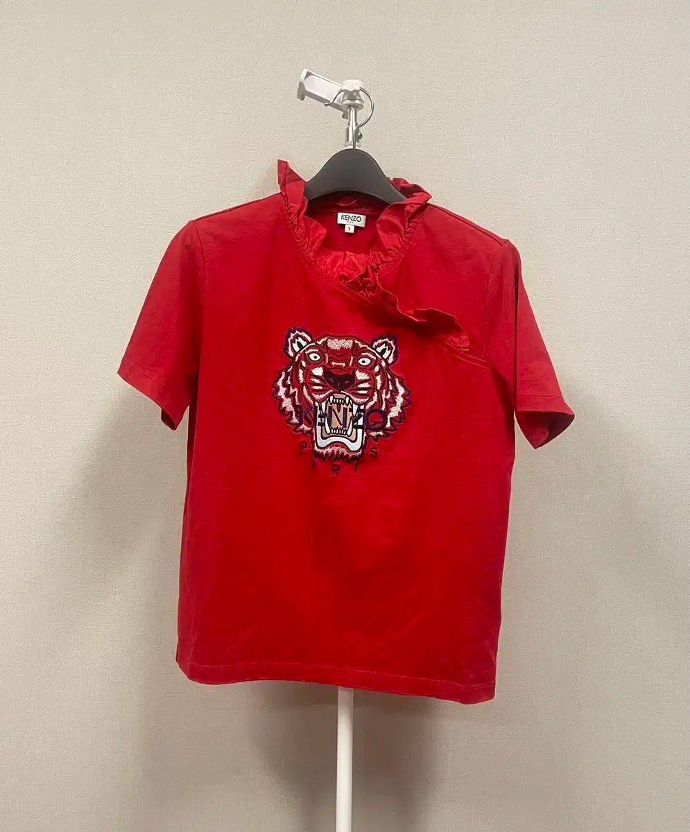 KENZO ケンゾー フリルネック t シャツ