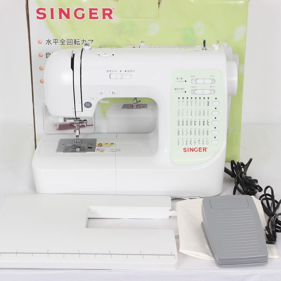 美品 シンガー コンピューターミシン SN-771 ワイドテーブル付き 美品 シンガー コンピューターミシン SN-771 ワイドテーブル付き