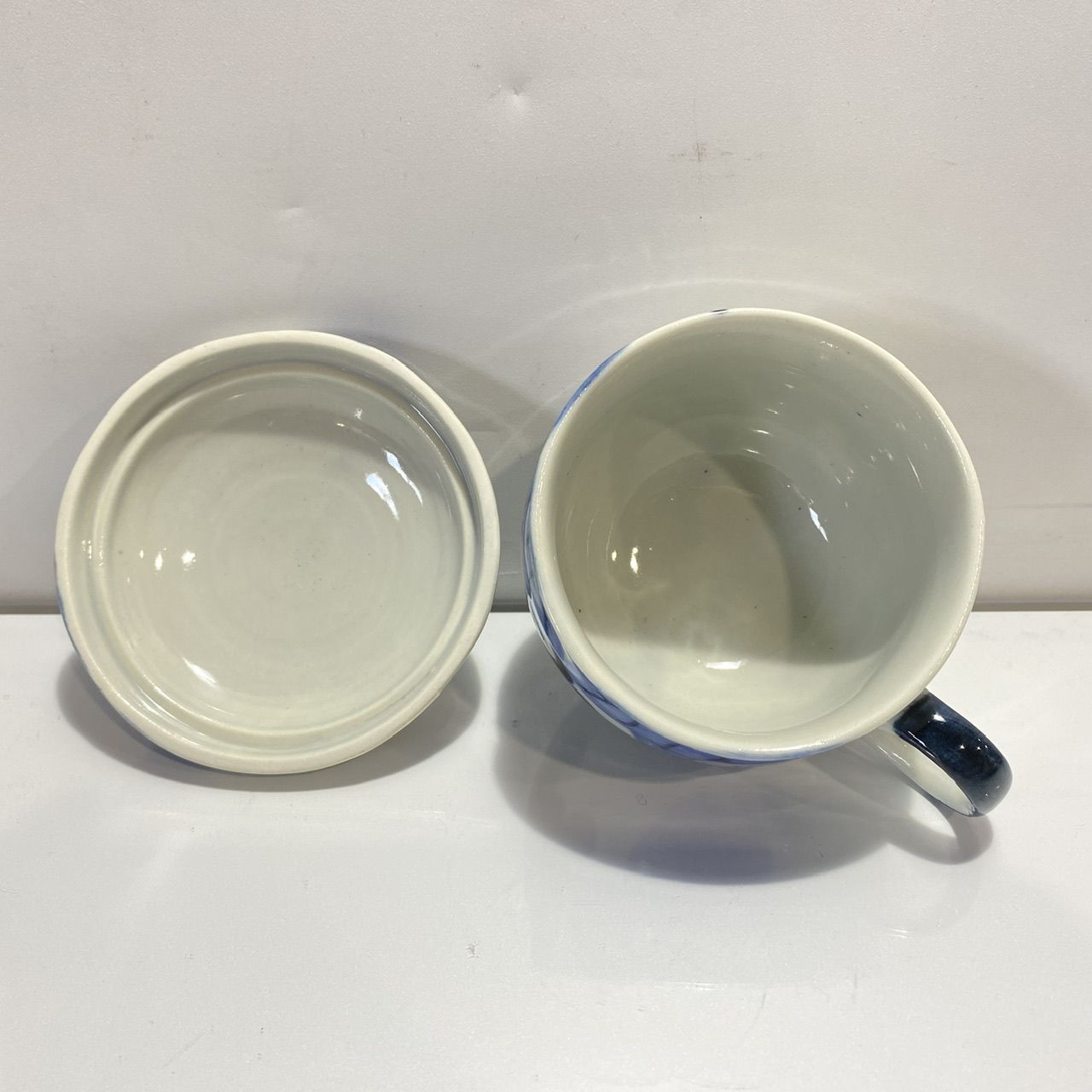翆泉 バラエティカップセット 茶碗蒸し 皿 5客揃 ぶどう (管理番号 