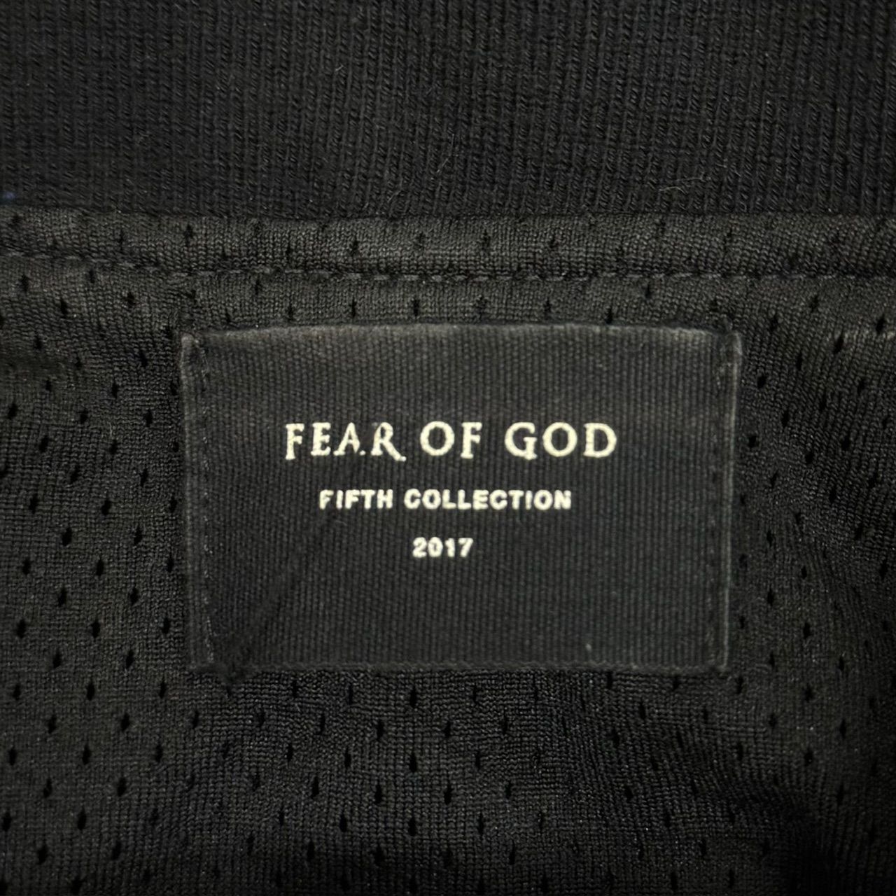 FEAR OF GOD FIFTH COLLECTION SATIN HALF ZIP COACHES JACKET