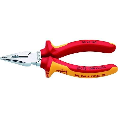 2営業日で発送 KNIPEX社 KNIPEX KNIPEX 1000V絶縁ニードルノーズペンチ 145mm