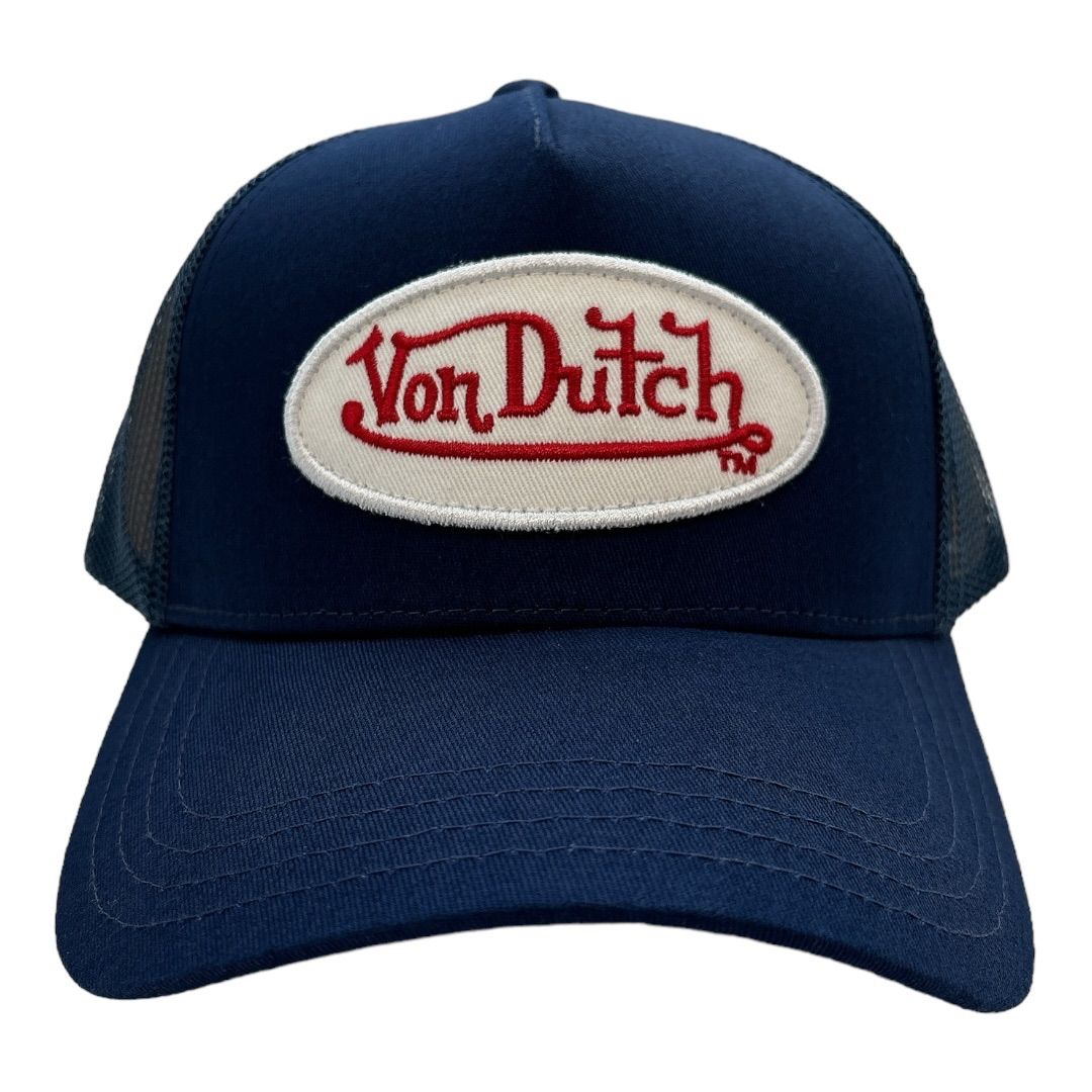 サマーセール 新品 Von Dutch メッシュキャップ ネイビー ボンダッチ