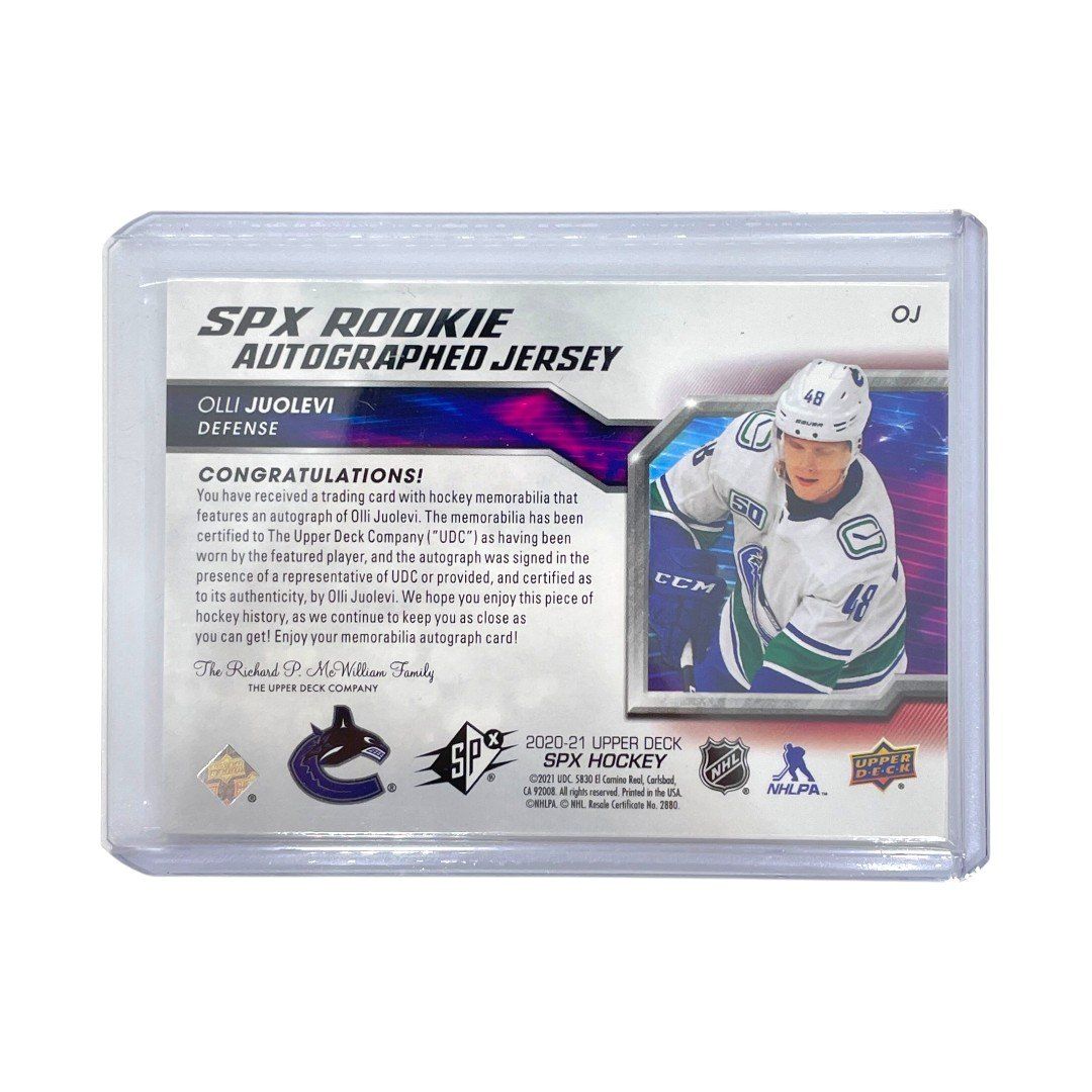 UPPER DECK,SPX、ルーキーカード