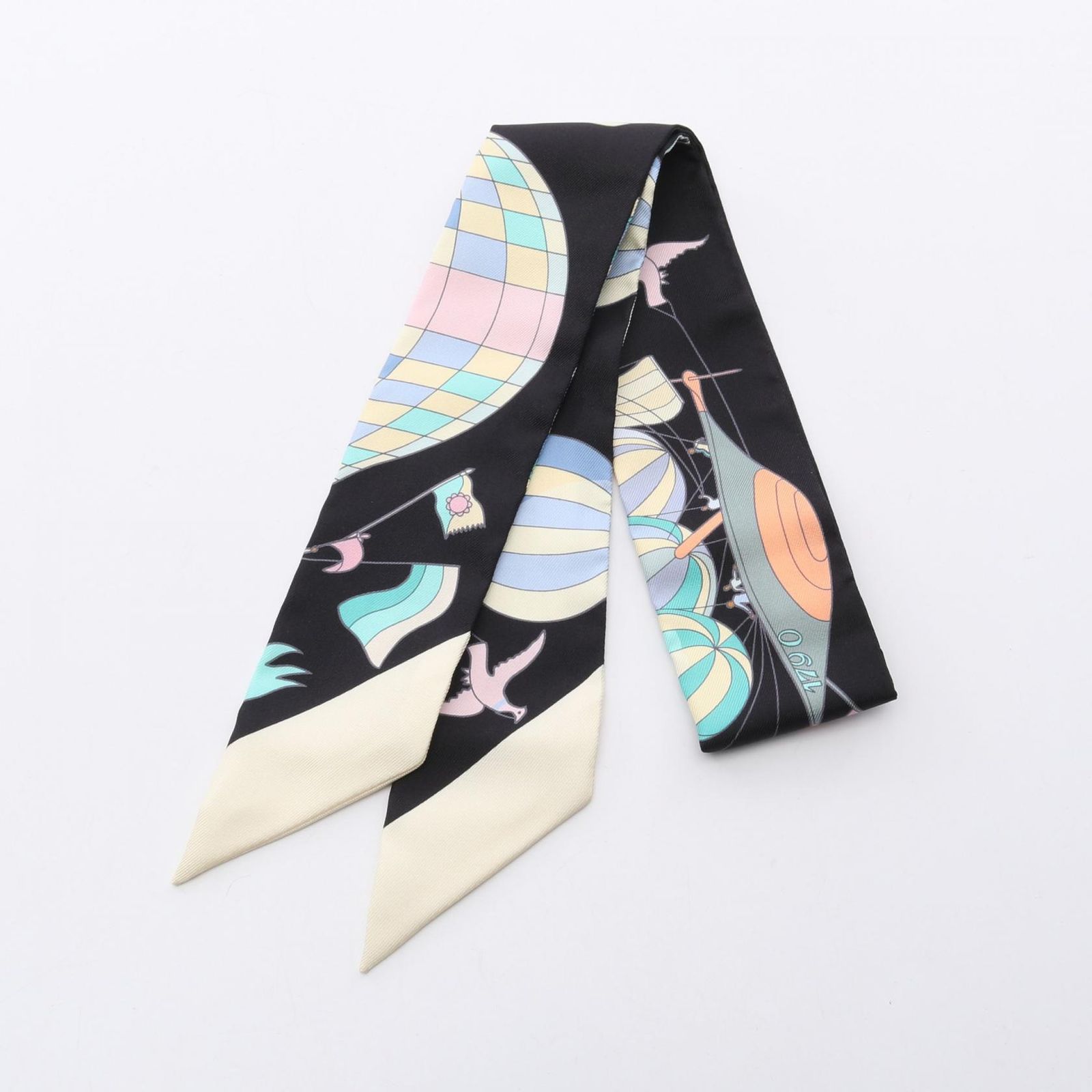 HERMES ツイリーLes Folies Du Ciel Les Folies du Ciel twilly | Hermès Singapore