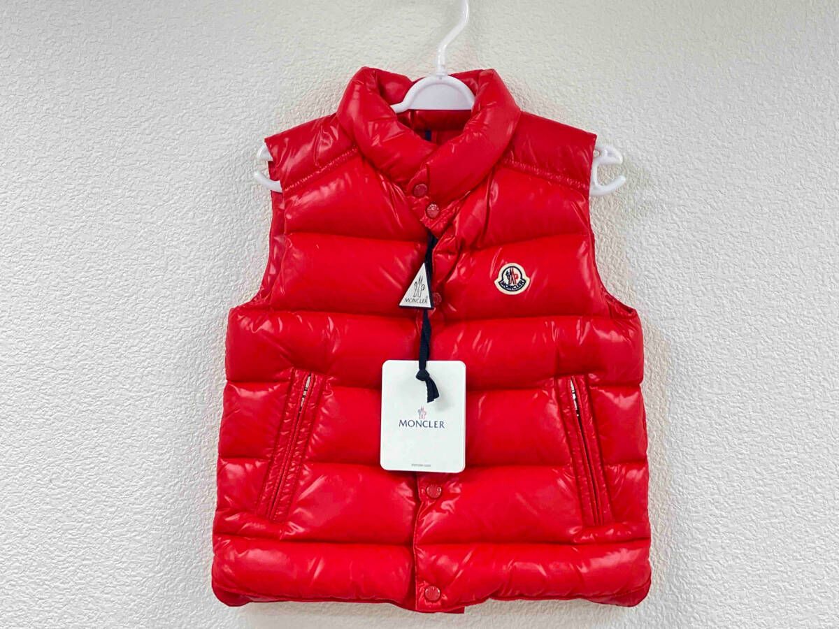 MONCLER モンクレール ダウンジャケット インナー レッド 104cm