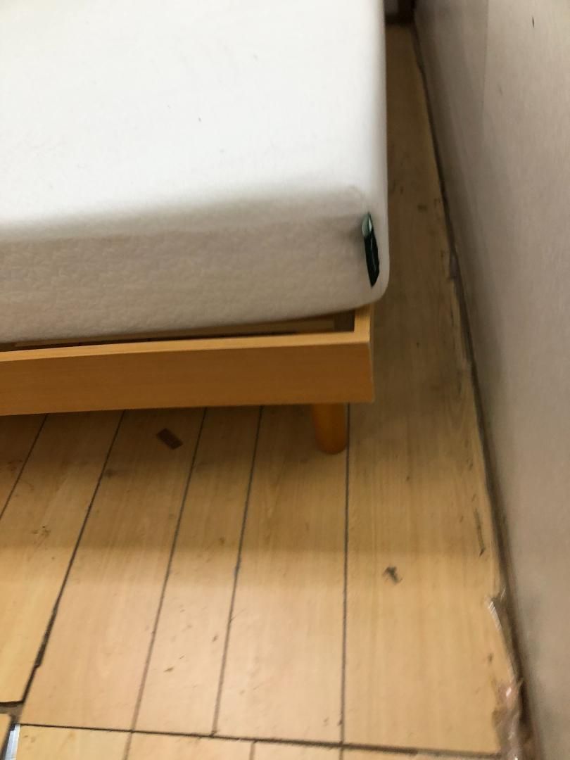 木製ベッドフレーム 高反発マットレスセット