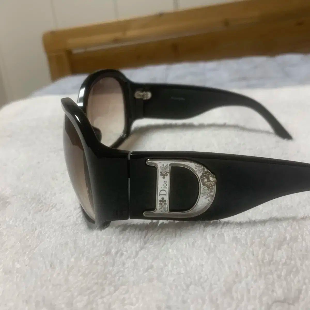 Dior サングラス GLOSSY1 クリアブラック 浜崎あゆみ 小顔 サングラス