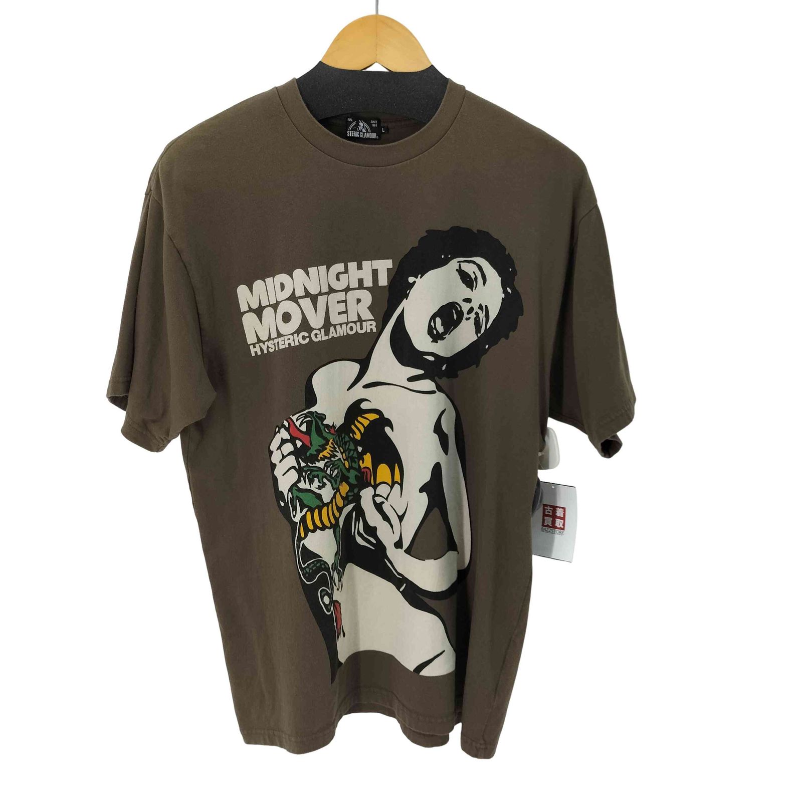 ヒステリックグラマー HYSTERIC GLAMOUR MIDNIGHT MOVER Tシャツ メンズ import L