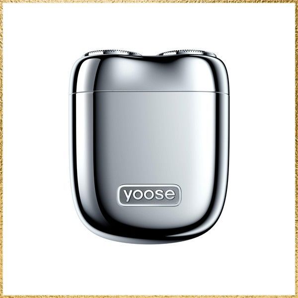 彡送料無料でお届け 彡Color シルバー yoose MINI2 シェーバー シルバー ポータブル ミニシェーバー 電気シェーバー 髭剃り メンズ 充電式 強力モーター 回転刃 コンパクト 軽量 IPX7 防水 お手入れ簡単 水洗い可 替刃同梱 合金製 旅