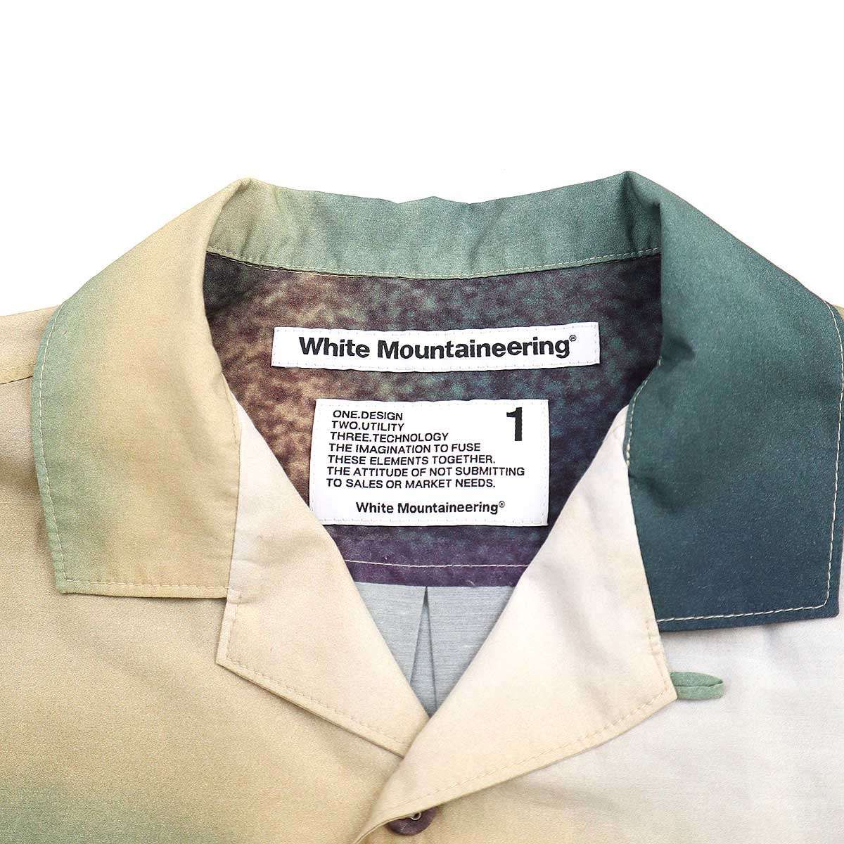 White Mountaineering ホワイトマウンテニアリング 24SS PHOTO PRINT  