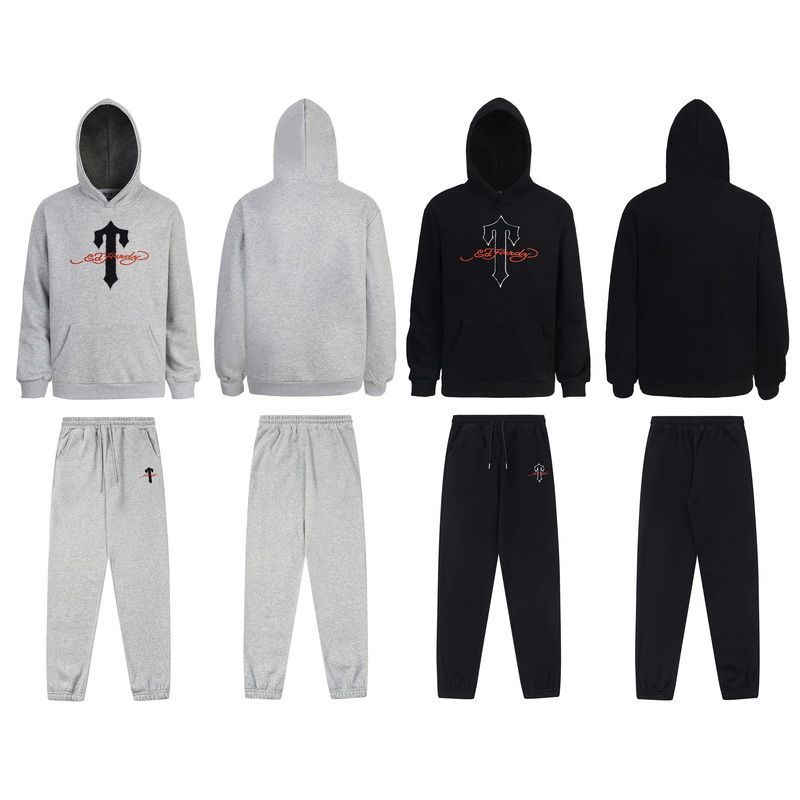 大人気 Trapstar ファッション トラップスター セットアップ パーカー ドライハンド フリーススウェットパンツ 裏起毛 カンガルーポケットトレーナー トップス メンズレディース スウエット 