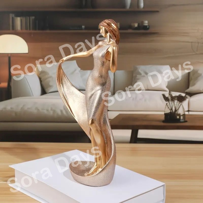 置物 オブジェ 人物 女性 彫刻 エレガント おしゃれ かわいい