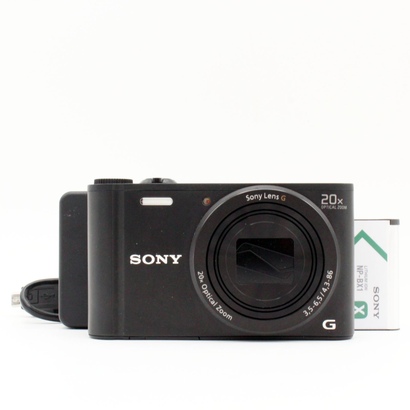 級 SONY Cyber-shot DSC-WX350 ブラック 7820