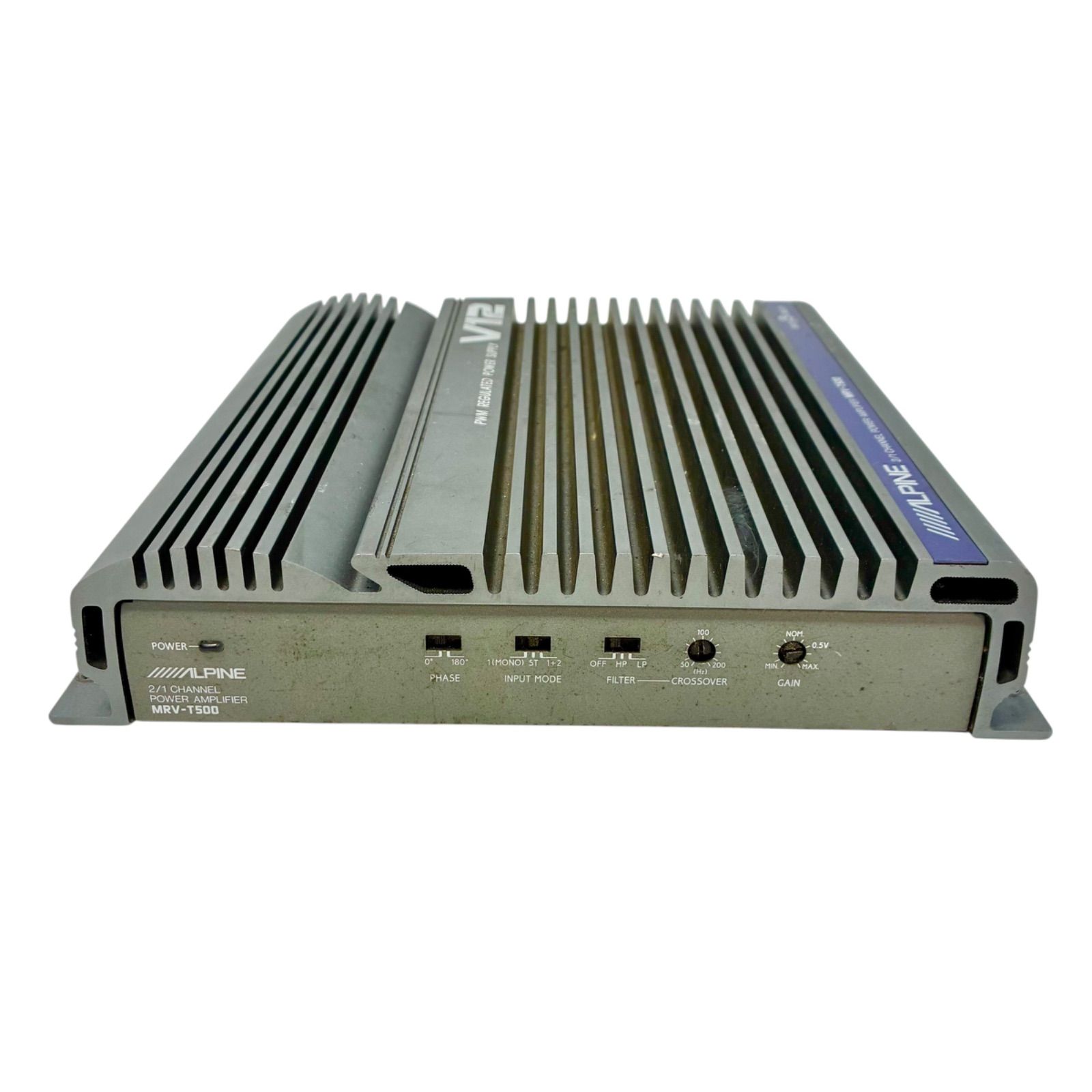 ALPINE V12 2/1チャンネルパワーアンプ MRV-1000 ALPINE アルパイン 2