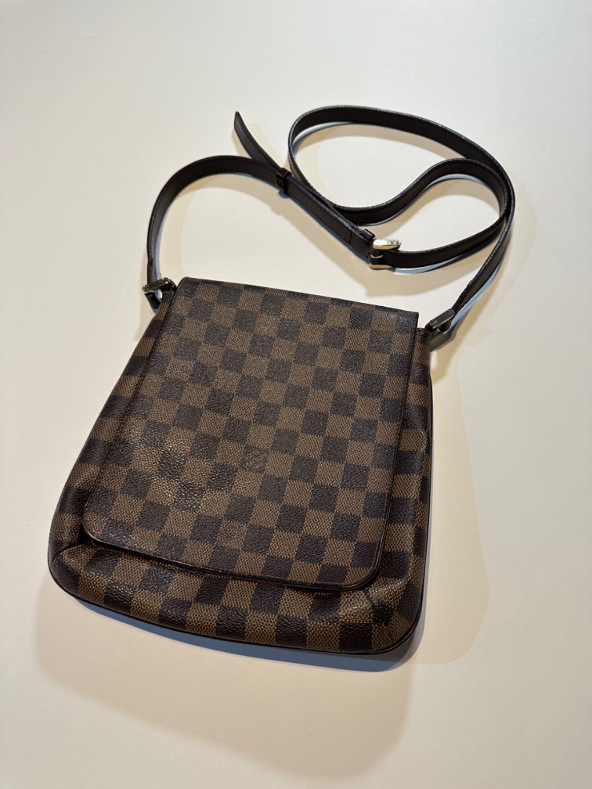 LOUIS VUITTON ミュゼットサルサ ダミエ エベヌ ショルダーバッグ 