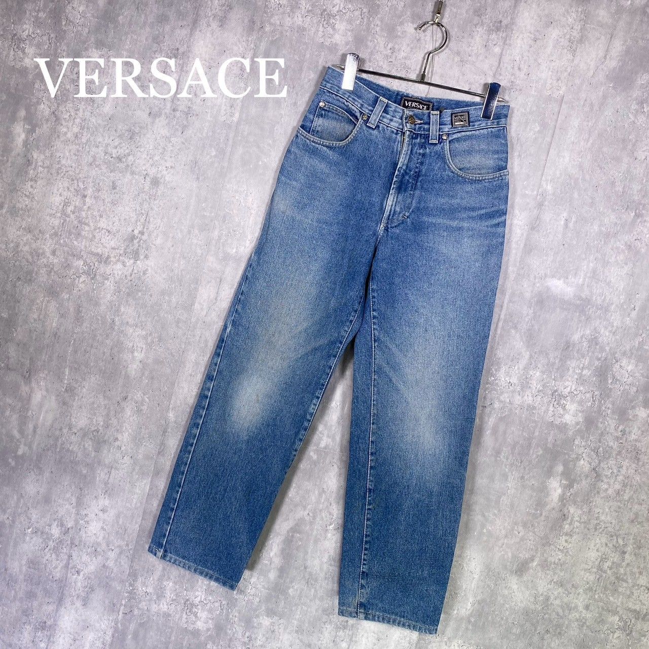 VERSACE ヴェルサーチ 29 ストレート デニムパンツ