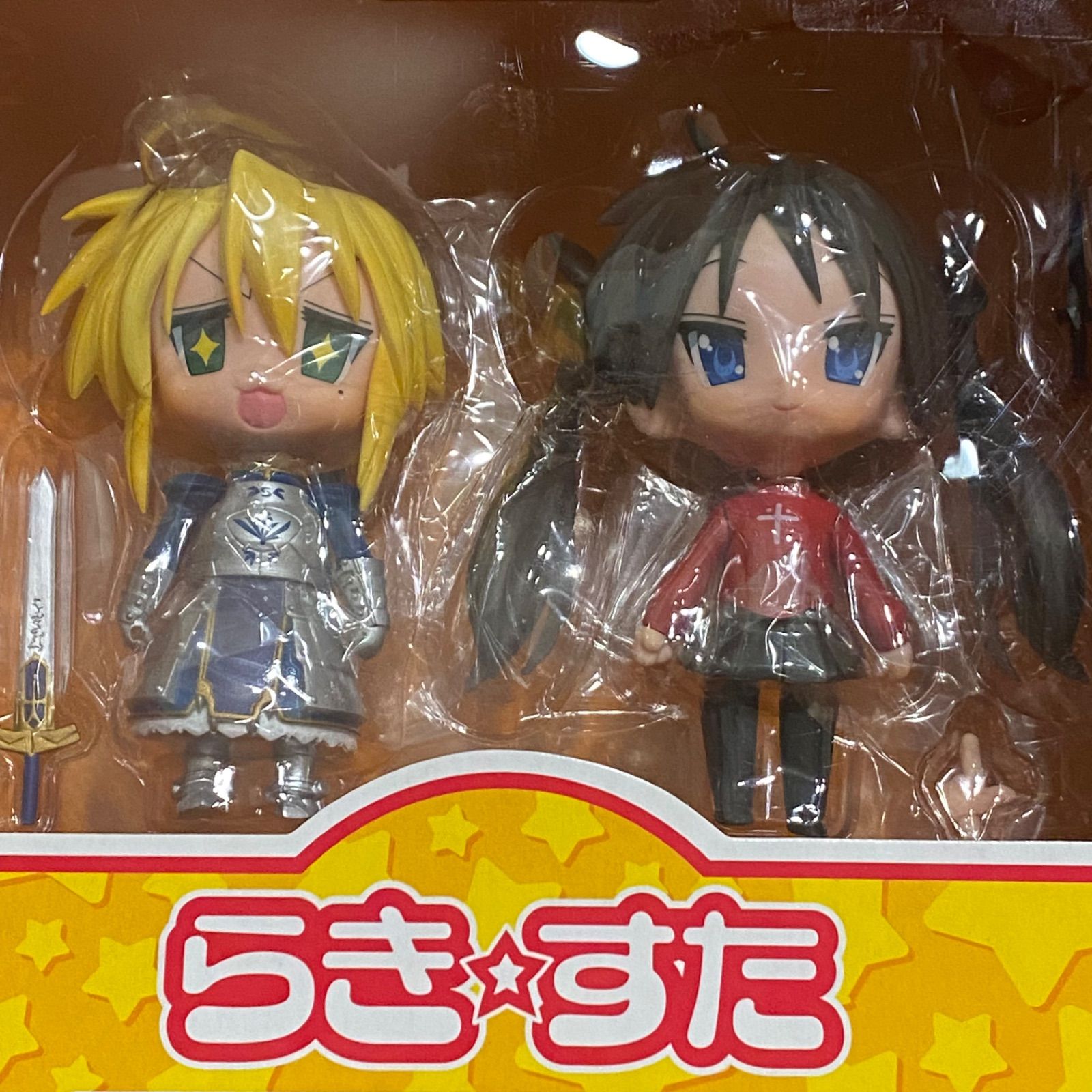 GOOD SMILE COMPANY - 未開封/ねんどろいど らき☆すた Fateコスプレセット ＆ 柊かがみ 2種 GOOD SMILE COMPANY - 未開封/ねんどろいど らき☆すた Fate