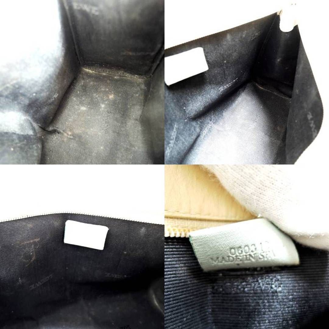 ■ ロエベ LOEWE ポーチ 060312 ブラック 中古 LOEWE⁄ロエベ ポーチ 小物入れ ライトブルー060312