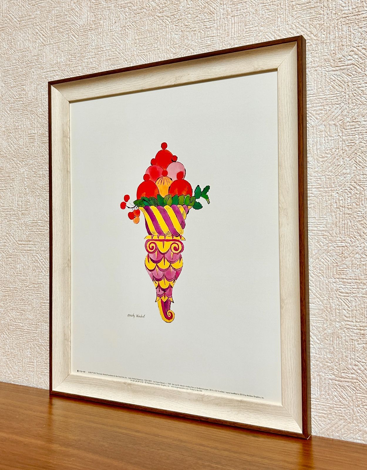 アンディ・ウォーホル、アイスクリーム デザートH、海外版・希少画集