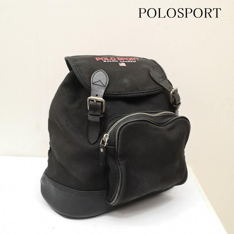 【90's POLO SPORT】 ラルフローレン　ミニリュック 古着 90年代 ラルフローレン Ralph Lauren POLO SPORT ポロ
