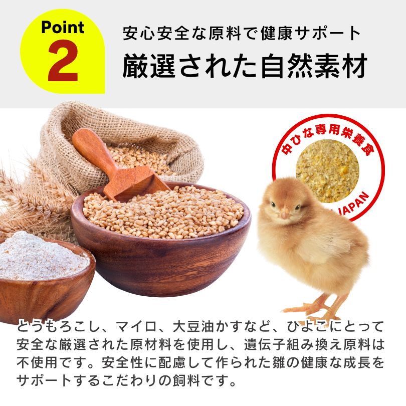 飼料 中すう育成用配合飼料