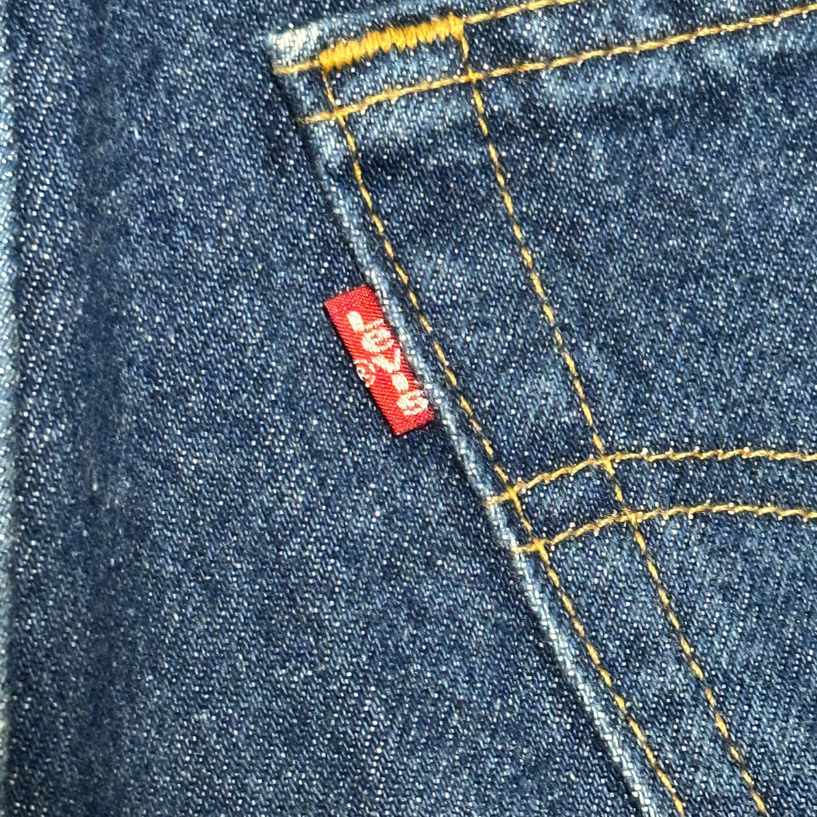 LEVI'S W510-0217 90's アメリカ製 ボタン裏525 赤文字 ハイ