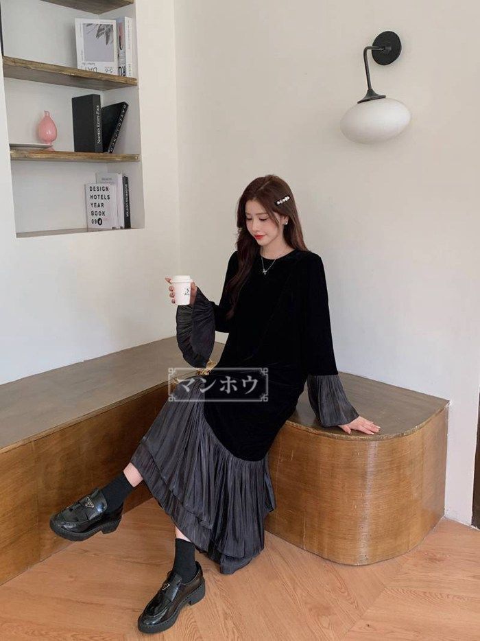 ヴィヴィアンタム VIVIENNE TAM パワーネット ワンピース フリル