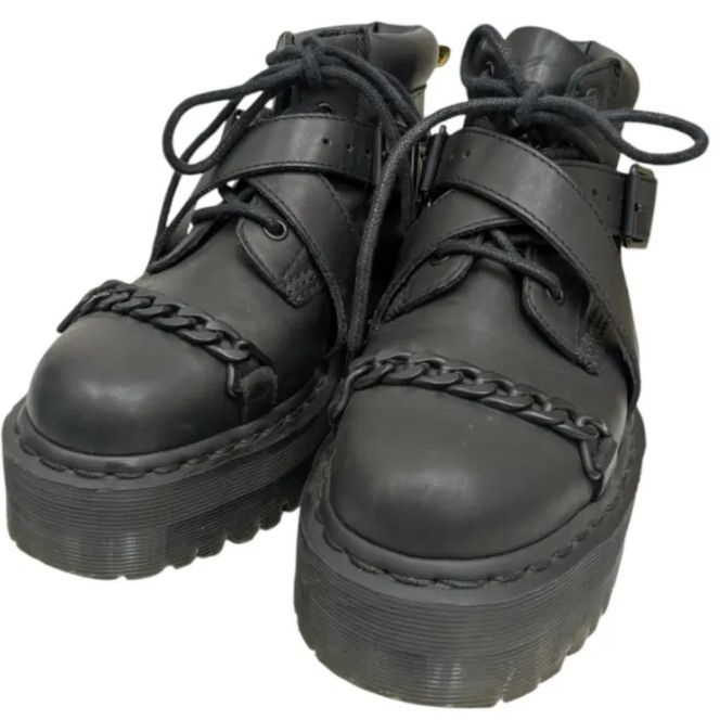 Dr.Martens BEAUMANN ドクターマーチン ボーマン UK4 23cm チェーン ベルト 厚底