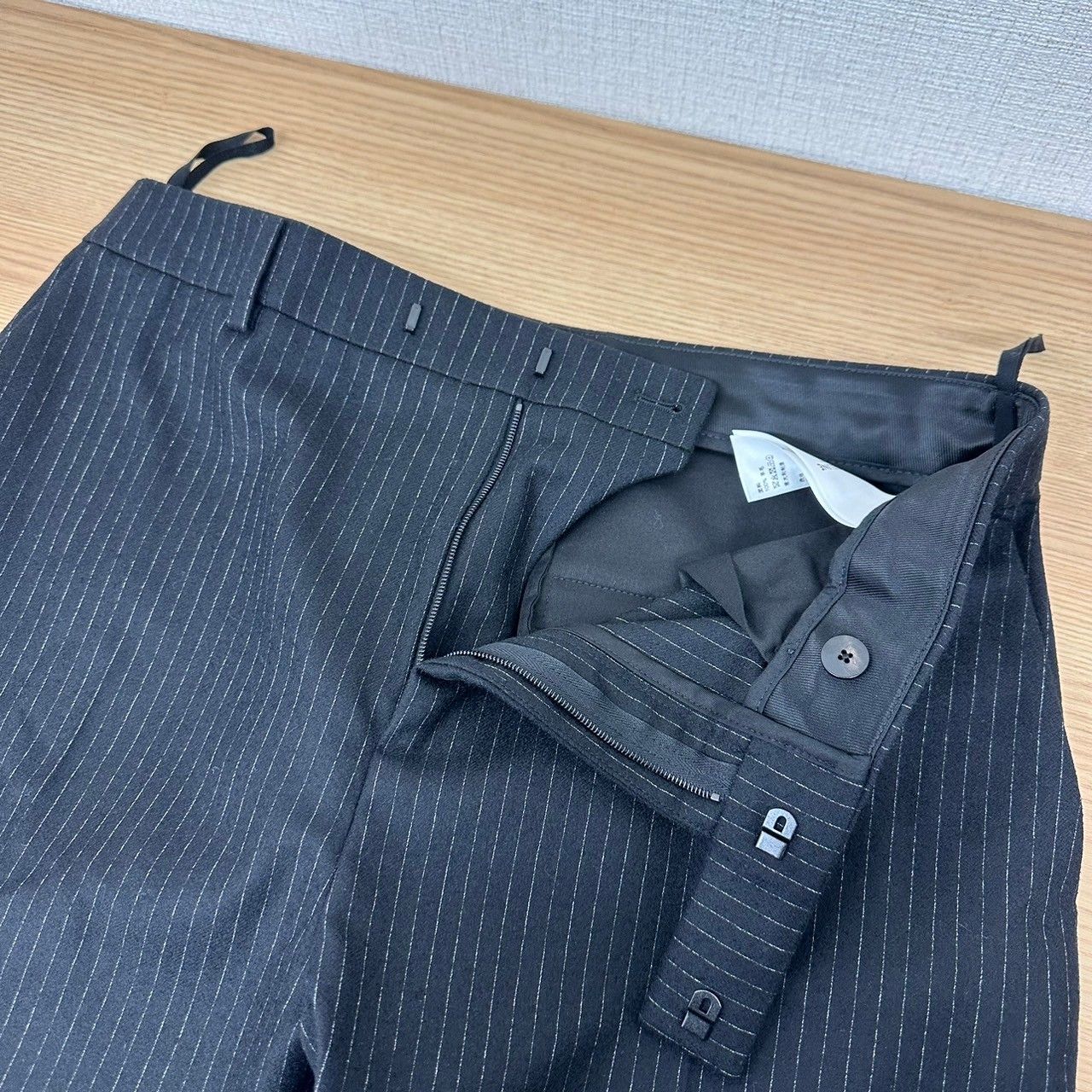 ♪ CELINE セリーヌ 2P401495R フレアクロップドパンツ ブラック