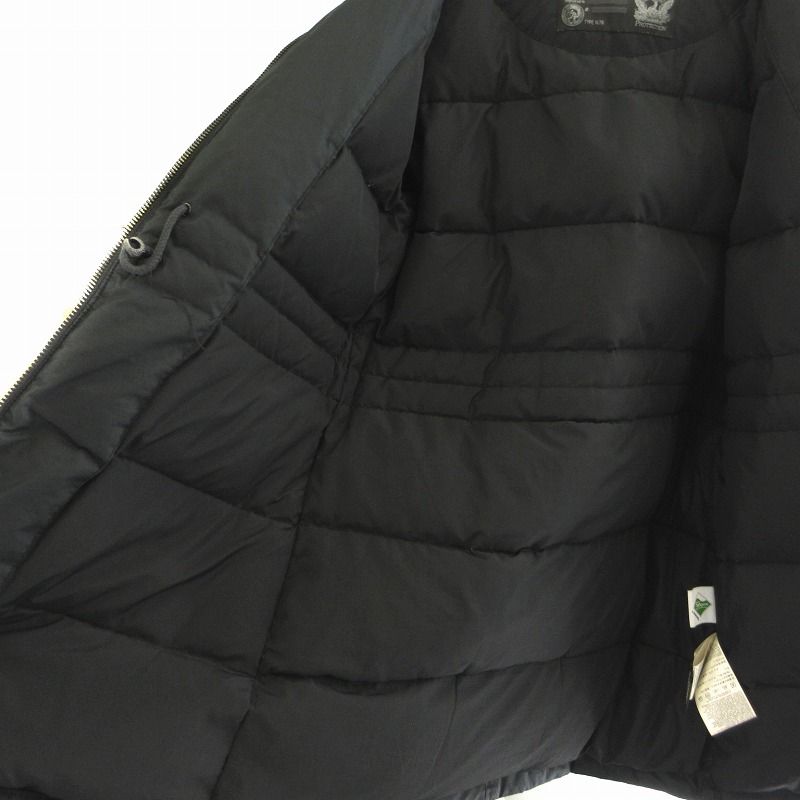 DIESEL ブラック ダウンジャケット フード付き DIESEL】メンズ ウィンター ジャケット｜ダウンジャケット