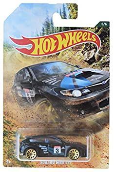 Hot Wheels 1:64スケール ブラック スバル WRX STI 6/6