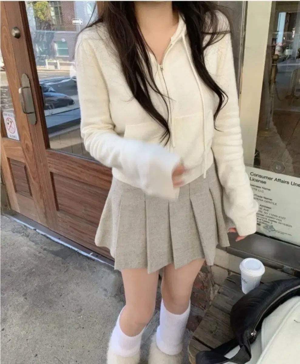 リース leeds ブリーズ プリーツ スカート m