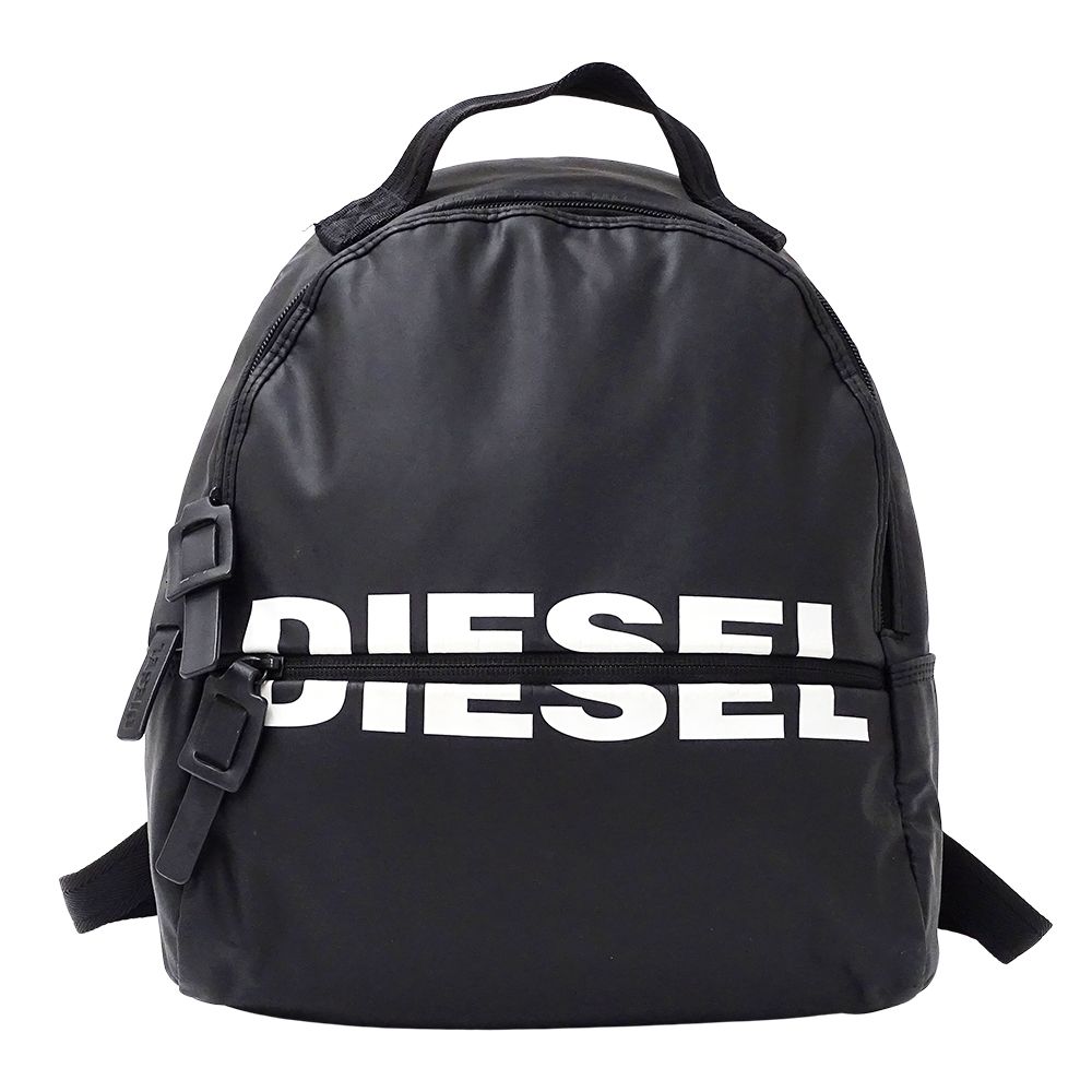 ディーゼル DIESEL バッグ レディース ブランド リュック バックパック ナイロン ブラック 黒 ロゴ ミニリュック 小さめ おしゃれ