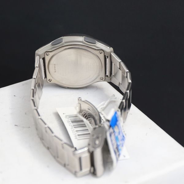 【新品未使用】CASIO 電波ソーラー　稼働　wva-m600 デジアナ WVA-M600 CASIO カシオ 腕時計 メンズ 電波 ソーラー デジタル