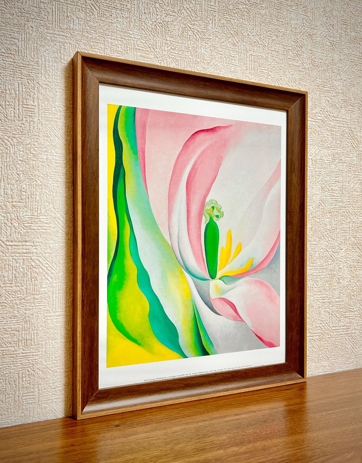 額装済/Jack in the Pulpit/ジョージアオキーフ/ポスターアート 新品☆額縁付アートポスター☆ジョージア・オキーフ☆O'Keeffe